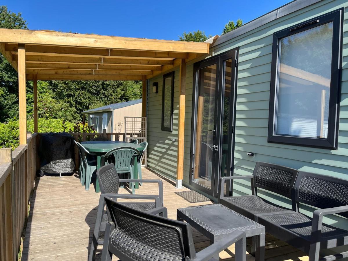 Mobilhome Tout Confort R10 Domaine De Lanniron Quimper Exterior foto